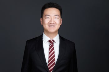 Portrait of Xiaowen (Jake) Fang, Associate.