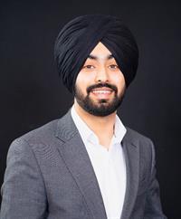 Portrait of Sukhpreet Panesar, Associate.